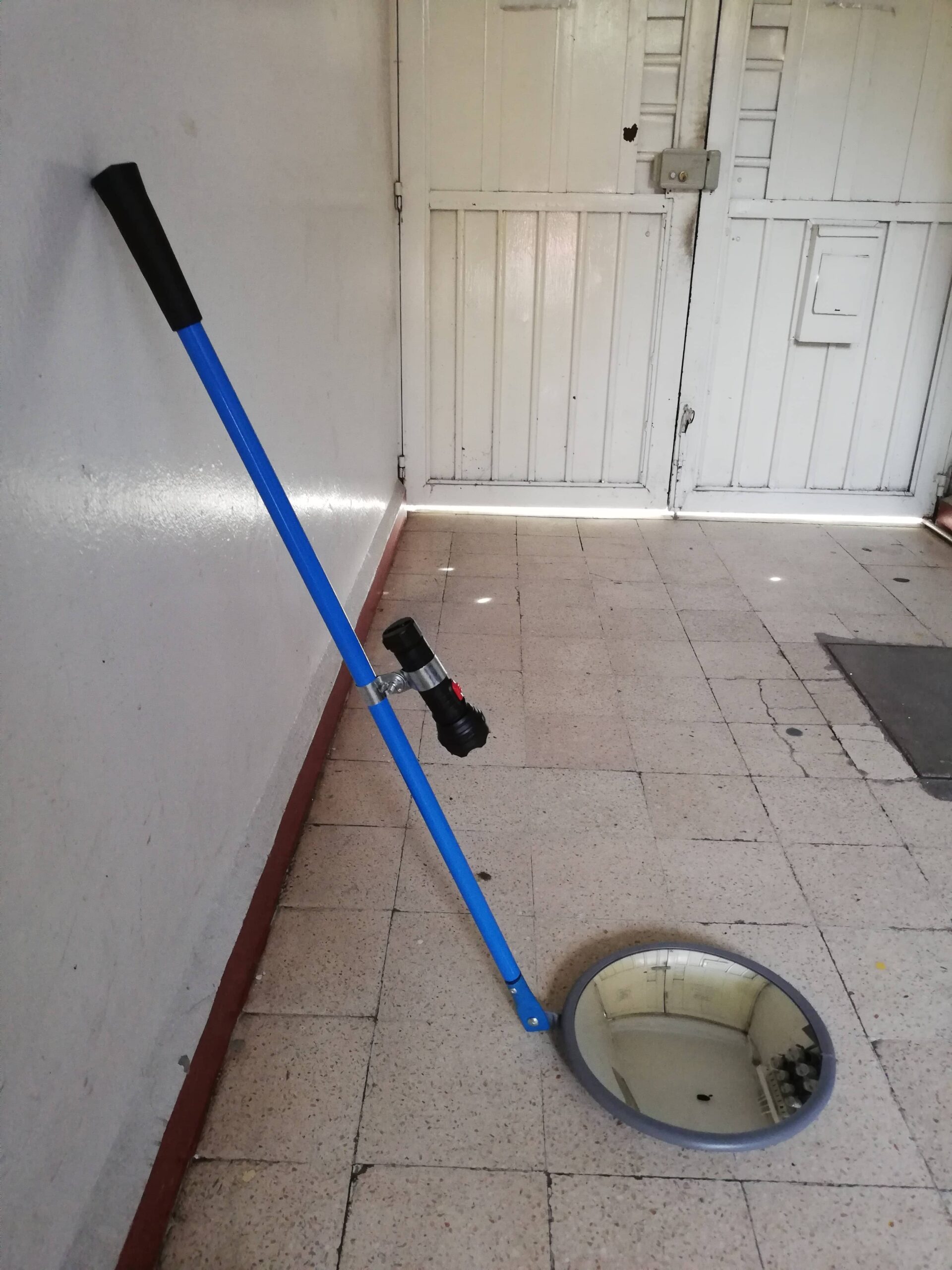 espejo-inpsección-vehicular-baston